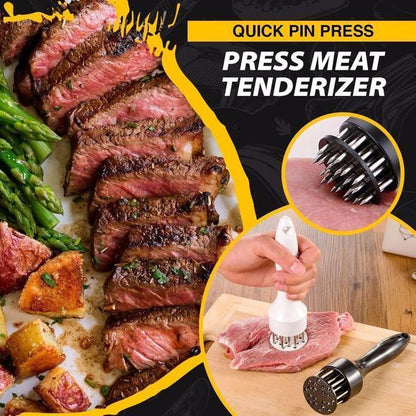 Quick Pin Press Meat Tenderizer