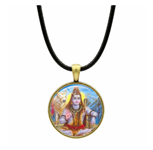 Shiva Necklace for Blessing【🇮🇳COD + Local Stock !!!】